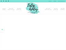 Tablet Screenshot of latiaashley.com